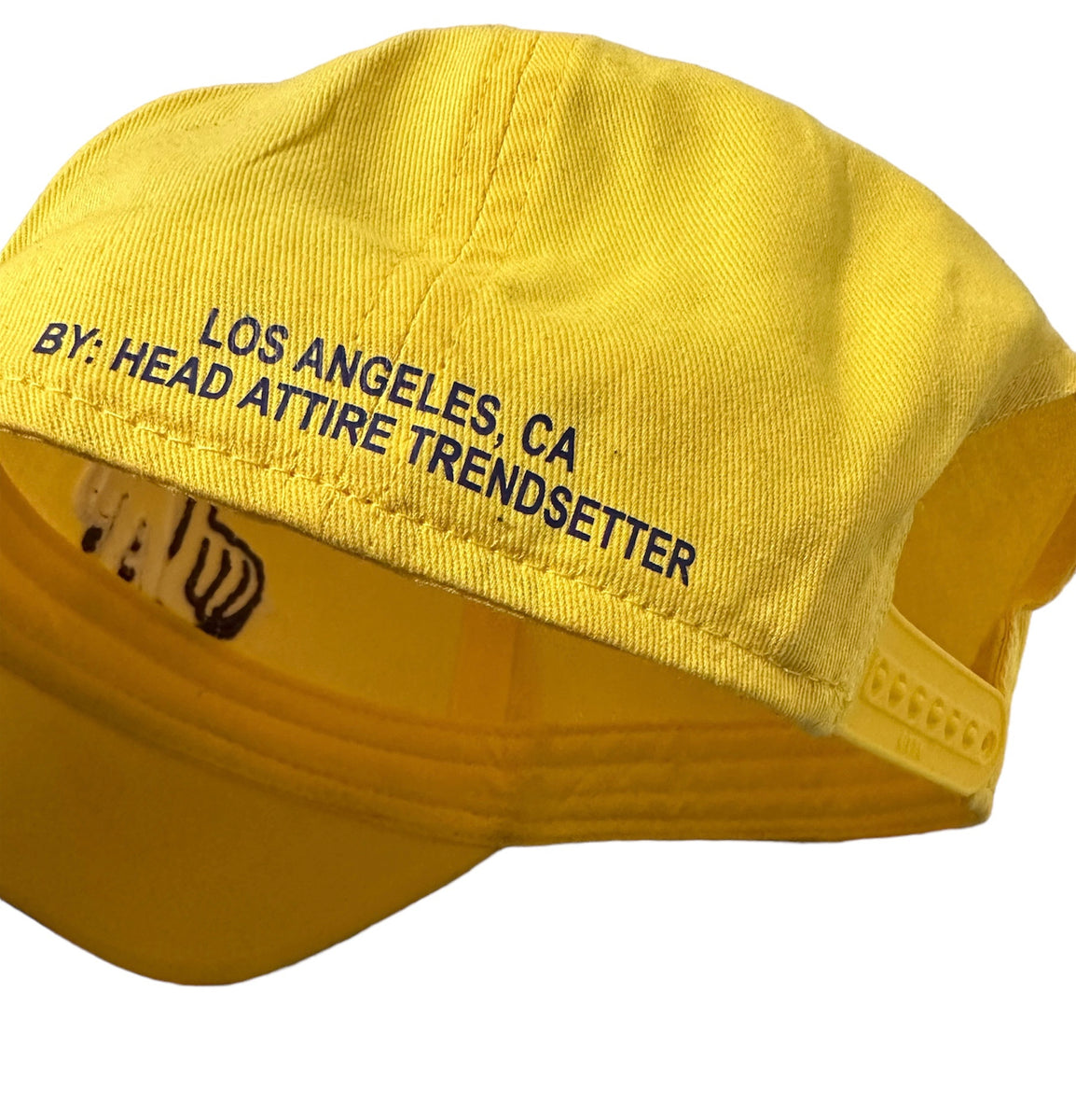 Yellow / purple LA SnapBack hat – Head Attire Trendsetter