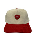 Self Love suede snapback