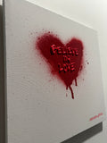 Believe in Love 10x10in