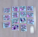 Wall art decor / affirmation canvas 8x10 (same day shipping)