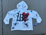 Self Love crop hoodie