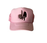 LA Trucker SnapBack ( Pink )